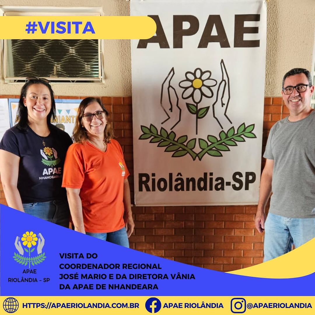 Visita Ilustre nossa Apae