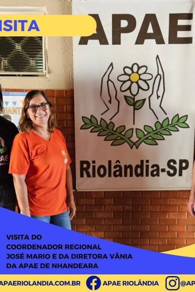 Visita Ilustre nossa Apae